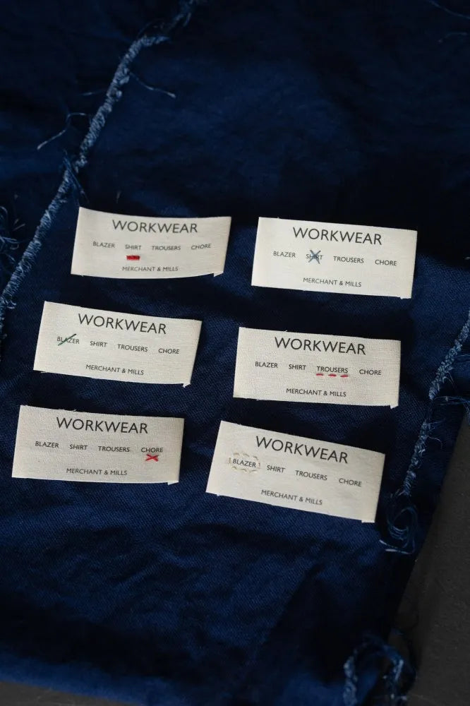 WORKWEAR SEW IN LABEL SET– Ginger Twist Studio