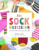 Book titled 'The Sock Obsession' by Summer Lee surrounded by colorful socks on a white background