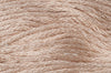 Close-up of beige yarn texture