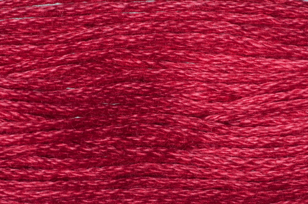 Close-up of a textured red fabric