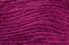Close-up of purple yarn texture