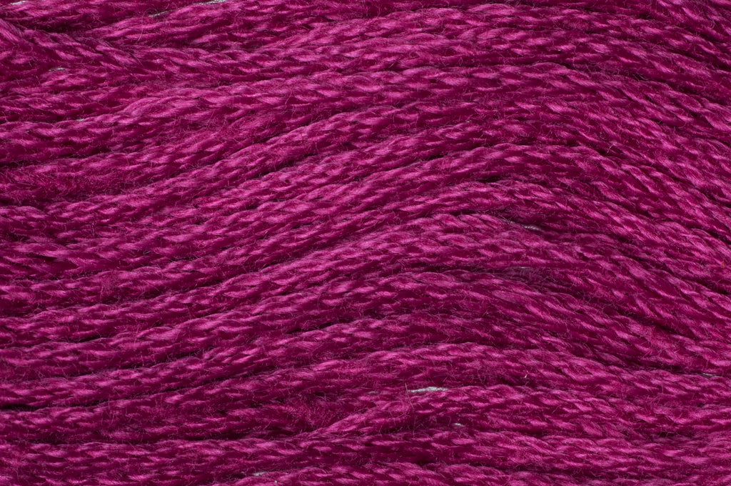 Close-up of purple yarn texture
