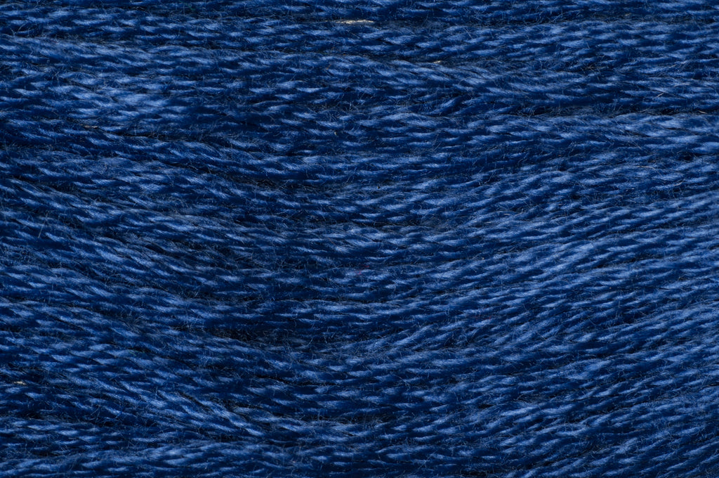 Close-up of blue fabric texture