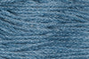 Close-up of blue embroidery floss