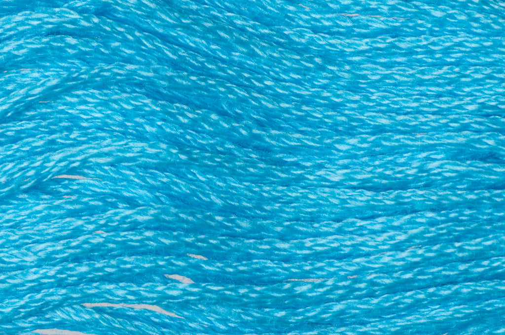 Close-up of blue fabric texture