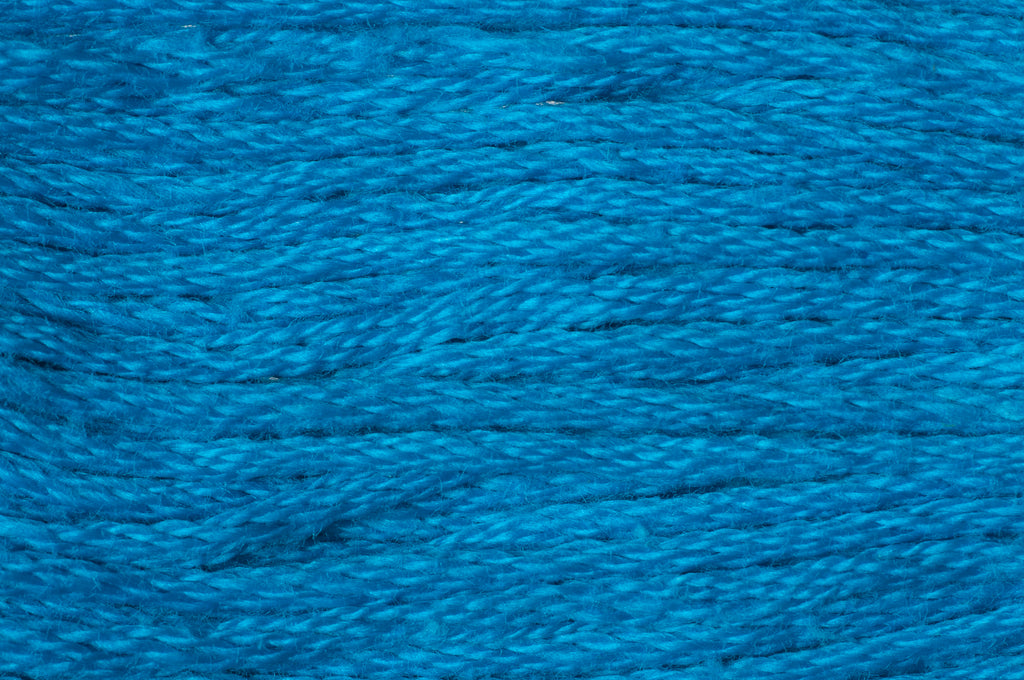 Close-up of blue fabric texture