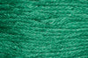 Close-up of green embroidery floss