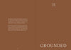 Brown book cover with text and 'GROUNDED' on a brown background
