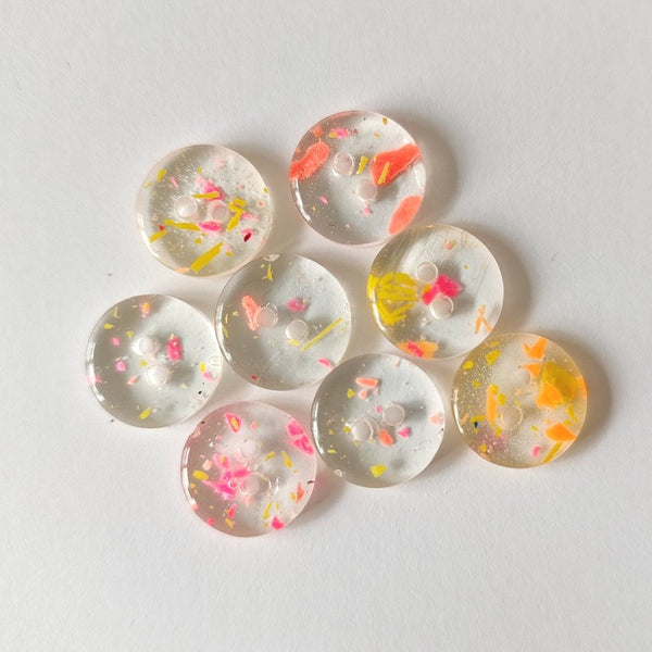 resin buttons