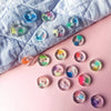 multi coloured button set
