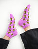 The Sock Obsession by Summer Lee Busy Bee Sock pattern