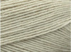 Close-up of beige yarn strands