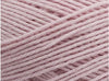 Close-up of pink yarn with a soft texture