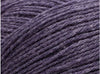Close-up of dark purple yarn texture