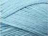 Close-up of light blue yarn