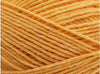 Close-up of a ball of orange yarn