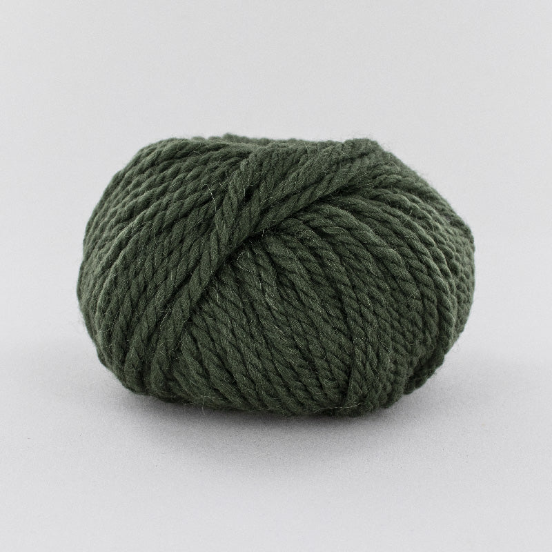 dark green ball of wool