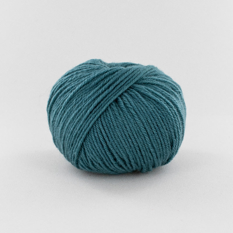 ball of teal wool