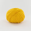 ball of bright yellow wool