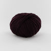 ball of aubergine purple wool