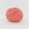 ball of coral pink yarn
