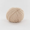 ball of light beige wool