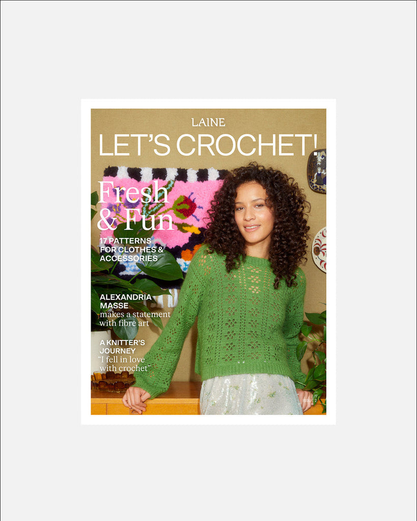 Cover for Let's Crochet Issue 2