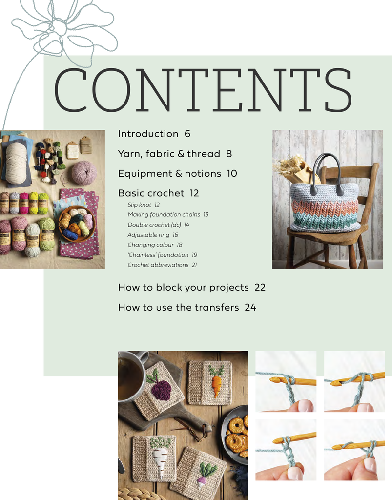 EMBROIDERED CROCHET– Ginger Twist Studio