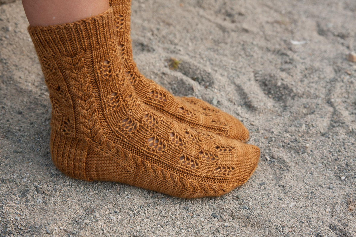 GRANOLA SOCKS Ginger Twist Studio