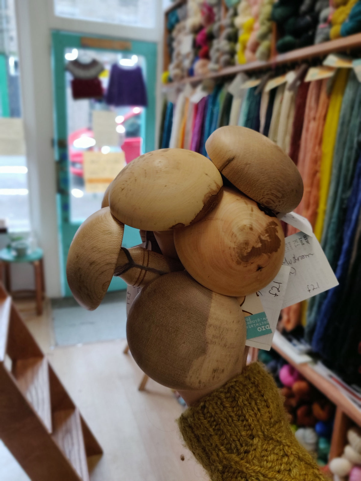 WOODEN DARNING MUSHROOM– Ginger Twist Studio