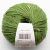 green ball of tweed wool
