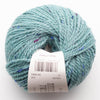 light blue ball of tweed wool