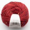 red ball of tweed wool