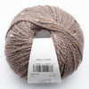 brown ball of tweed wool