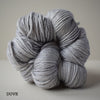ginger's hand dyed shine on sport alpaca silk 5ply super soft halo fluffy indie dyed dove light grey gray